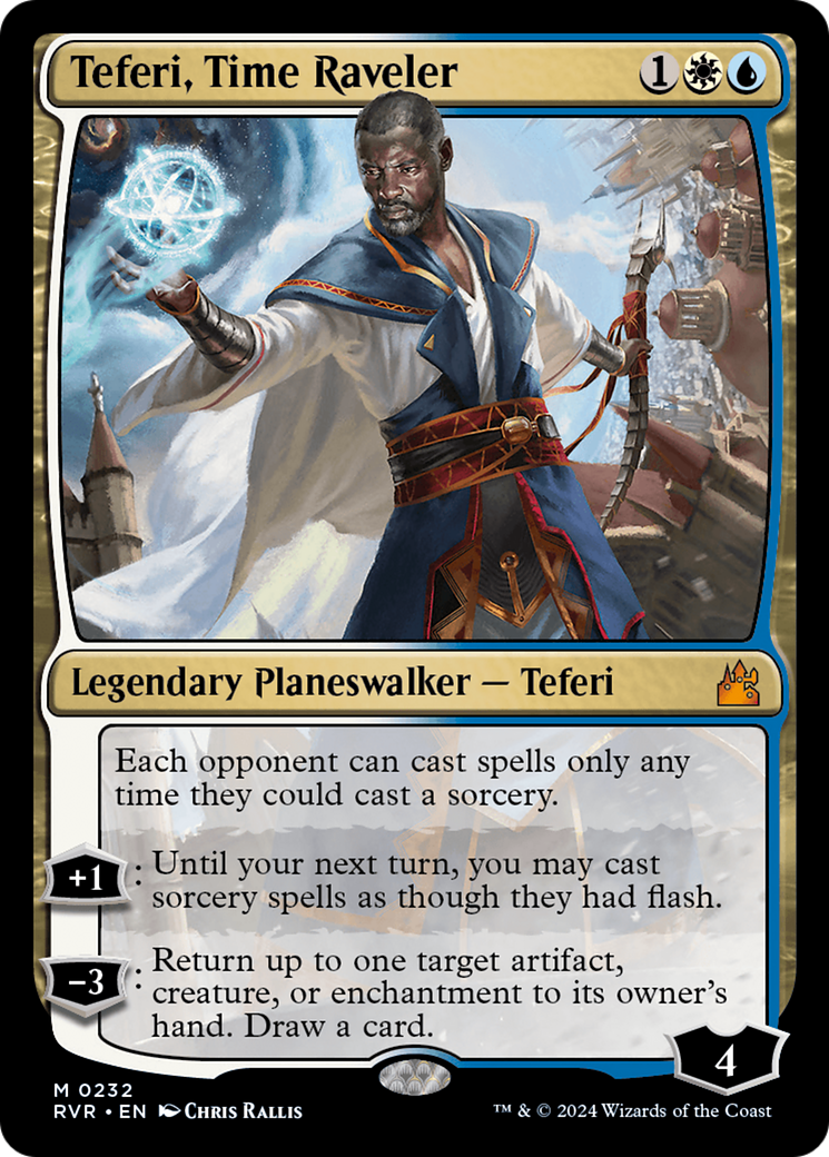 Teferi, Time Raveler [Ravnica Remastered] | Good Games Cannington