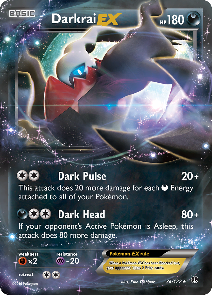 Darkrai EX (74/122) [XY: BREAKpoint] | Good Games Cannington