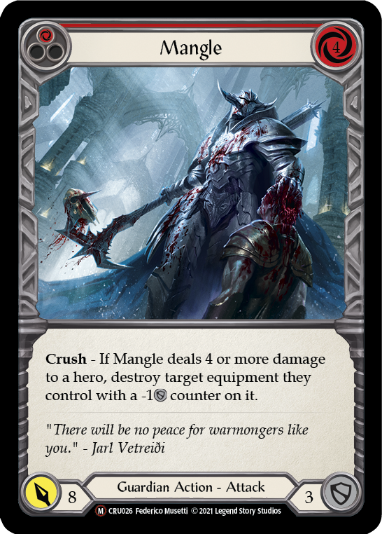 Mangle [U-CRU026-RF] Unlimited Rainbow Foil | Good Games Cannington