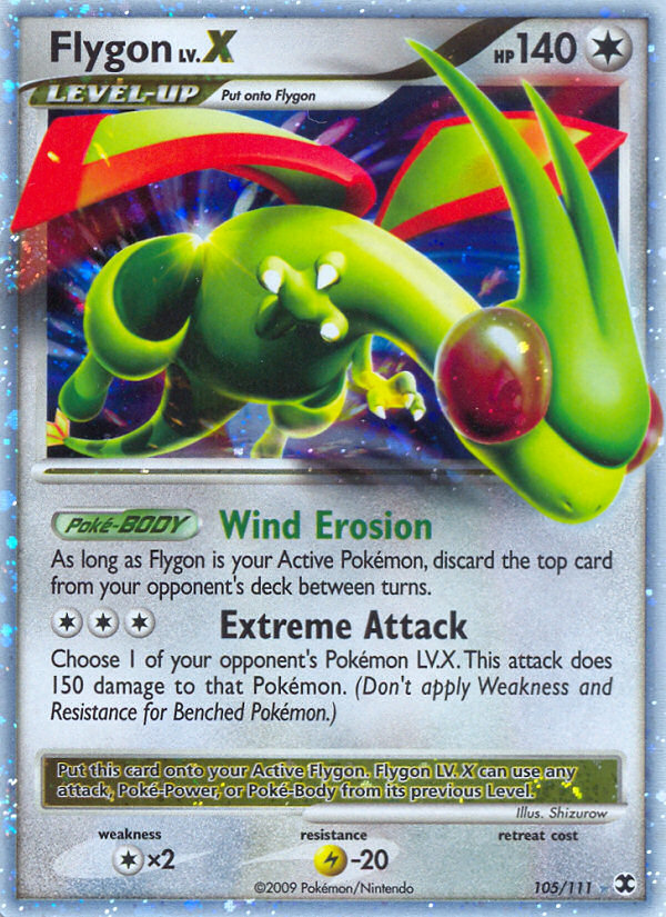Flygon LV.X (105/111) [Platinum: Rising Rivals] | Good Games Cannington