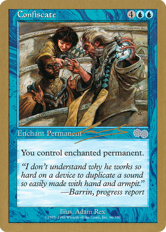 Confiscate (Nicolas Labarre) [World Championship Decks 2000] | Good Games Cannington