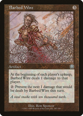 Barbed Wire [Mercadian Masques] | Good Games Cannington