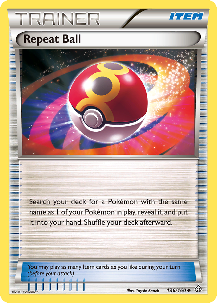 Repeat Ball (136/160) [XY: Primal Clash] | Good Games Cannington