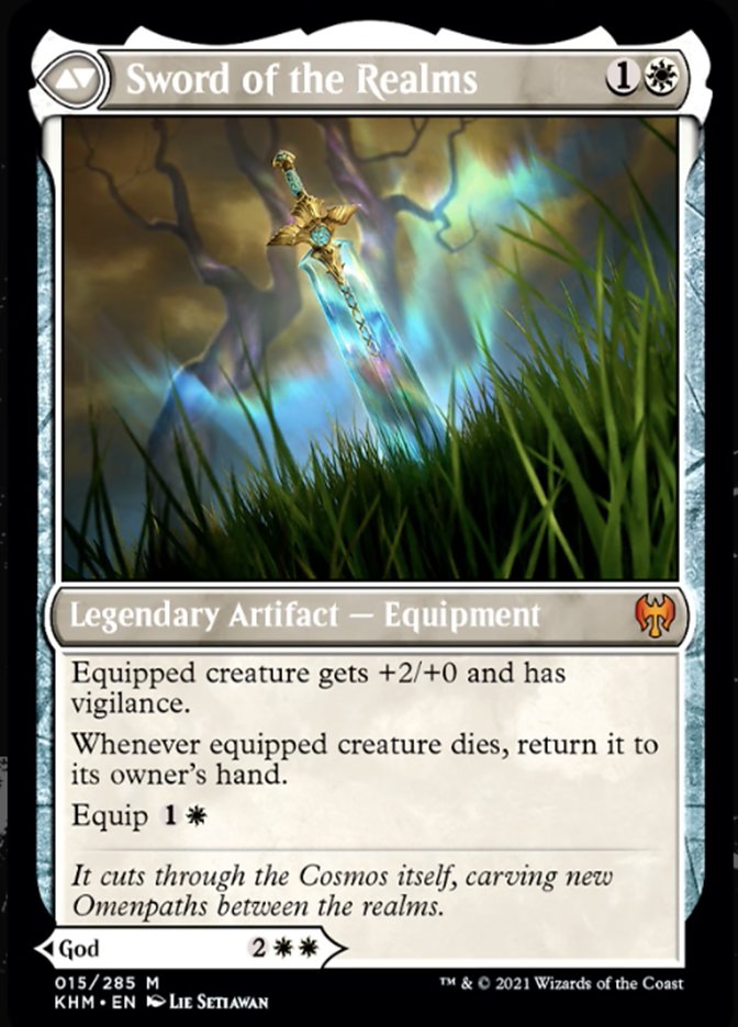 Halvar, God of Battle // Sword of the Realms [Kaldheim] | Good Games Cannington