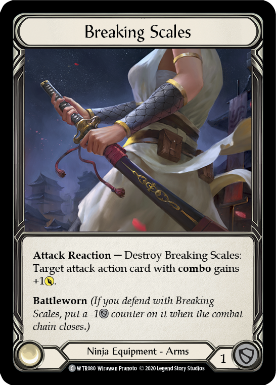 Breaking Scales [U-WTR080] (Welcome to Rathe Unlimited)  Unlimited Rainbow Foil | Good Games Cannington