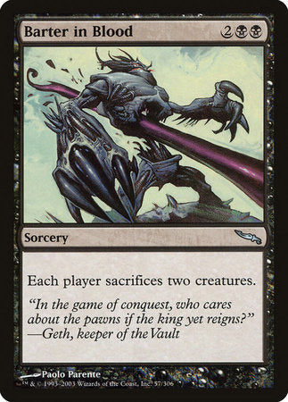 Barter in Blood [Mirrodin] | Good Games Cannington