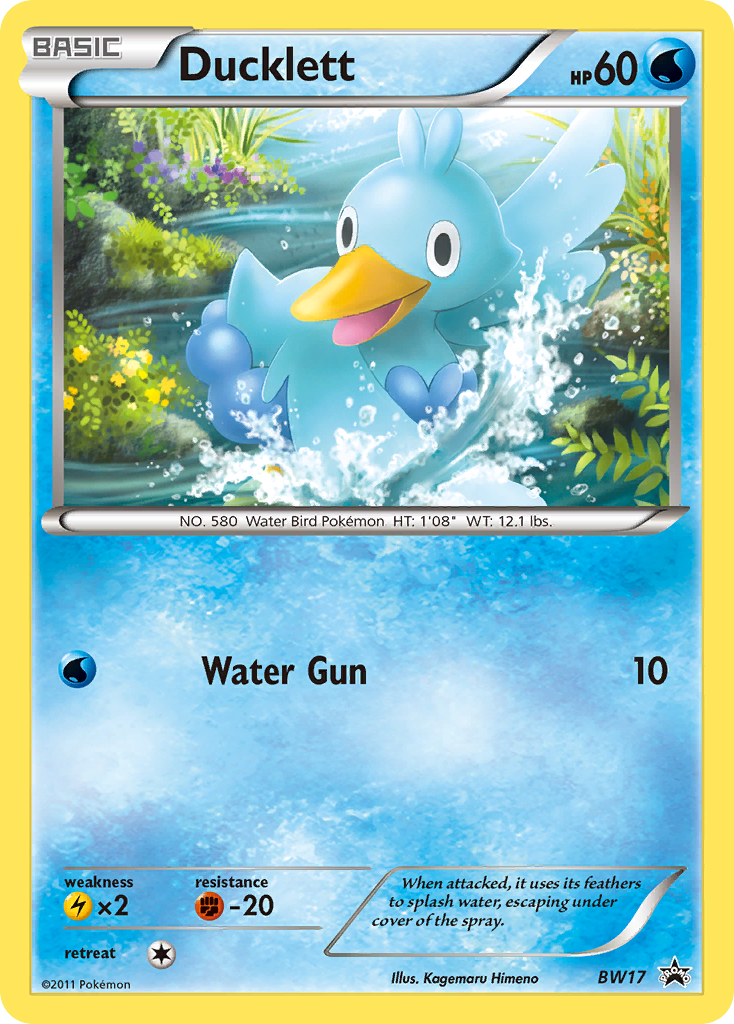Ducklett (BW17) [Black & White: Black Star Promos] | Good Games Cannington