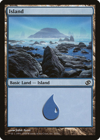 Island (30) [Duel Decks: Jace vs. Chandra] | Good Games Cannington