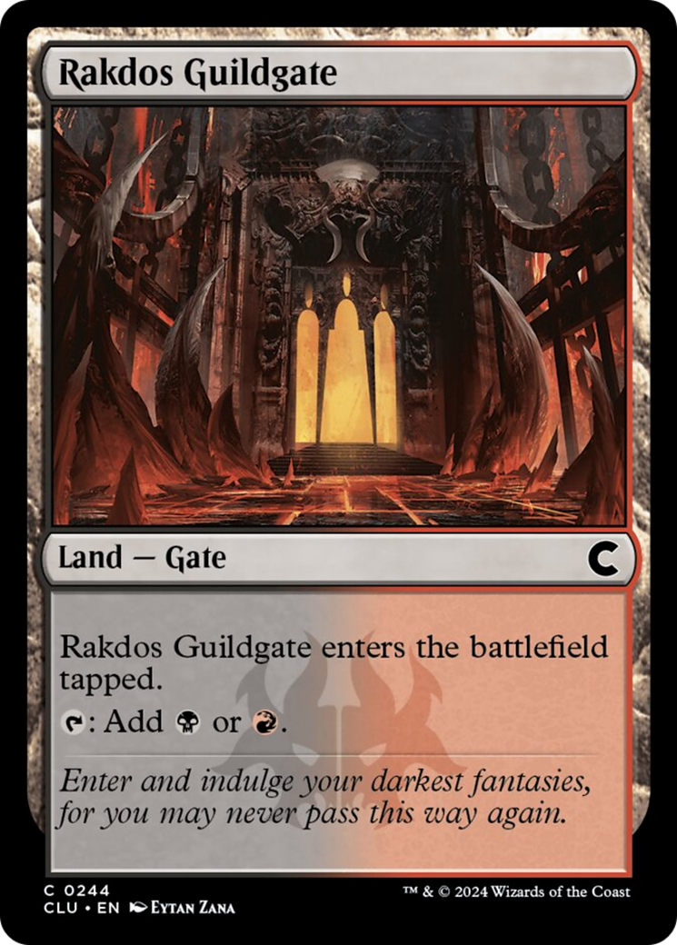 Rakdos Guildgate [Ravnica: Clue Edition] | Good Games Cannington