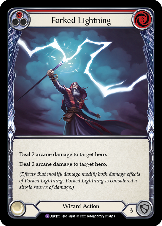 Forked Lightning [U-ARC120] Unlimited Normal | Good Games Cannington