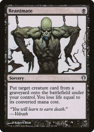 Reanimate [Archenemy] | Good Games Cannington