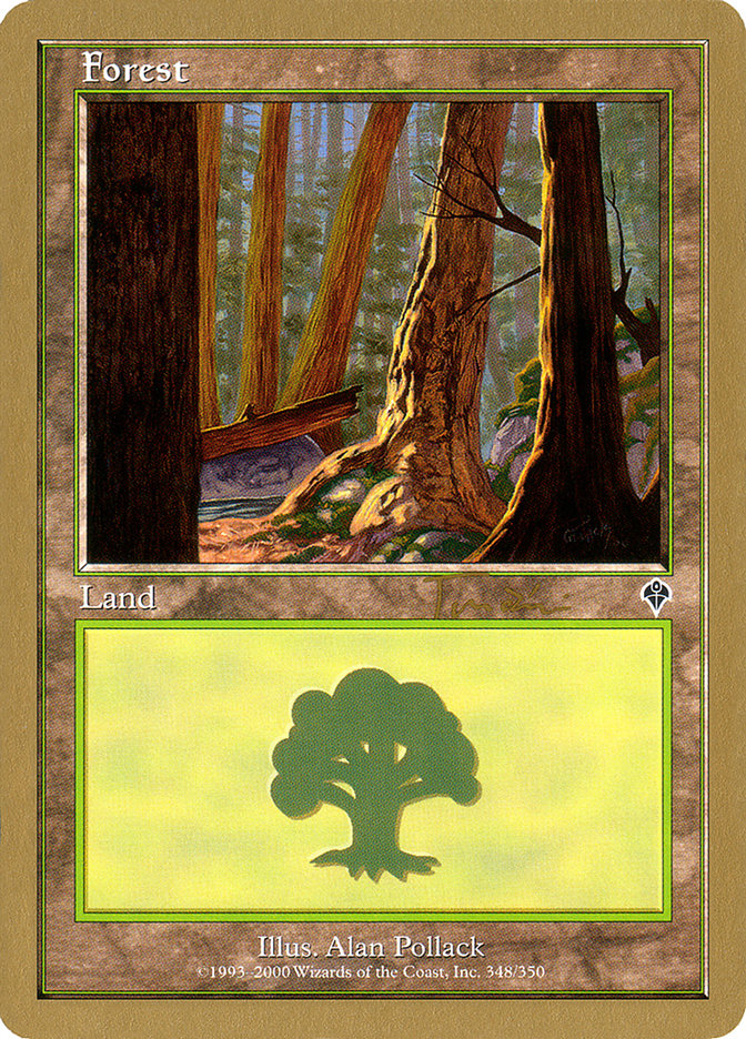 Forest (jt348a) (Jan Tomcani) [World Championship Decks 2001] | Good Games Cannington