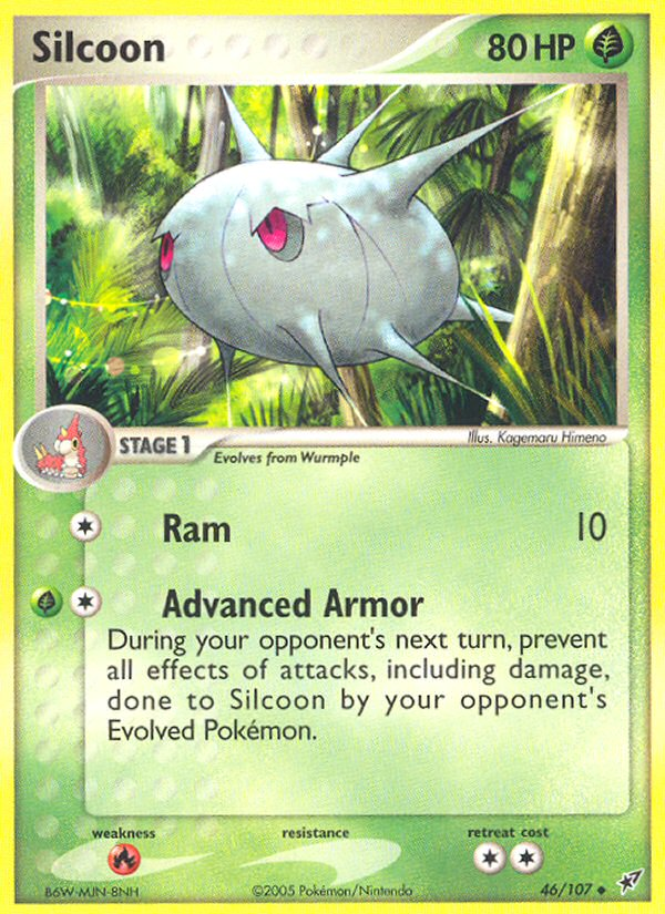 Silcoon (46/107) [EX: Deoxys] | Good Games Cannington