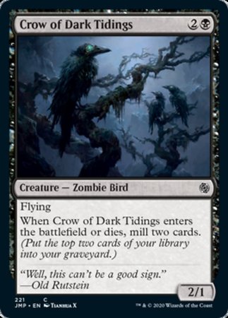 Crow of Dark Tidings [Jumpstart] | Good Games Cannington