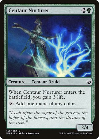 Centaur Nurturer [War of the Spark] | Good Games Cannington