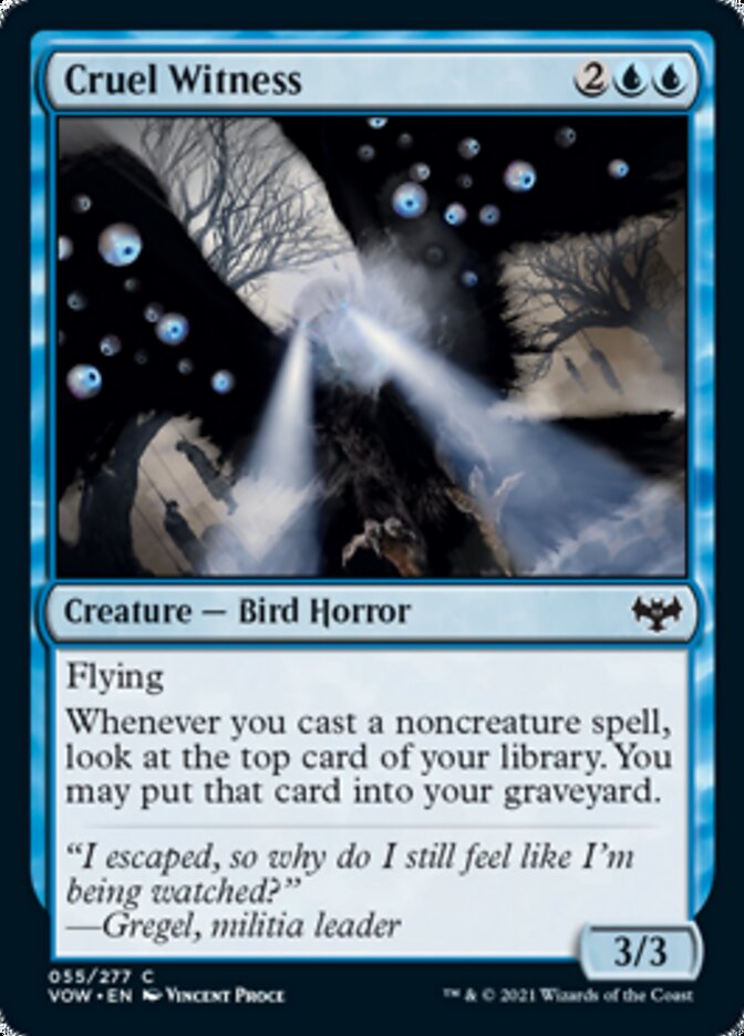 Cruel Witness [Innistrad: Crimson Vow] | Good Games Cannington