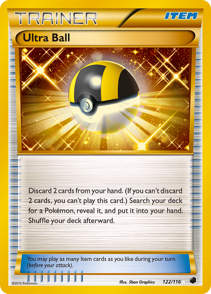 Ultra Ball (122/116) [Black & White: Plasma Freeze] | Good Games Cannington