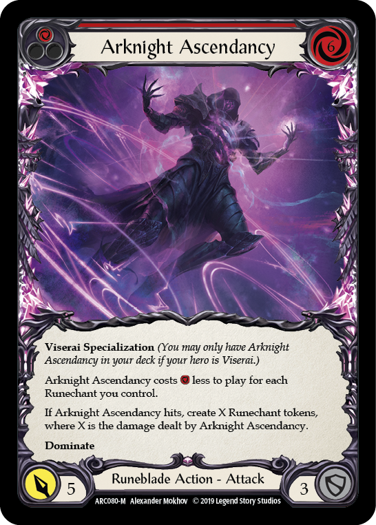 Arknight Ascendancy [ARC080-M] 1st Edition Normal | Good Games Cannington