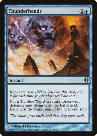 Thunderheads [Duel Decks: Izzet vs. Golgari] | Good Games Cannington
