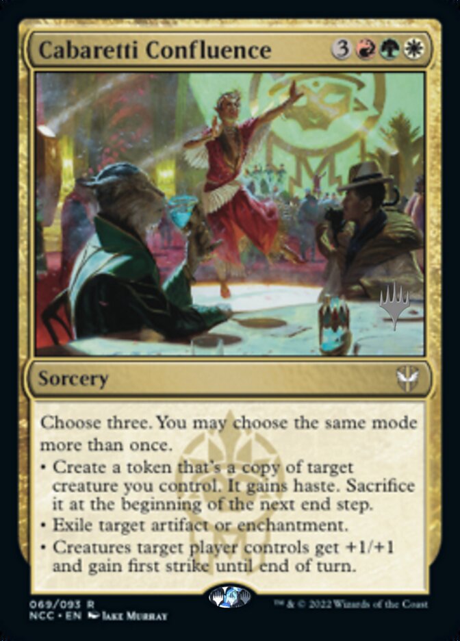 Cabaretti Confluence (Promo Pack) [Streets of New Capenna Commander Promos] | Good Games Cannington