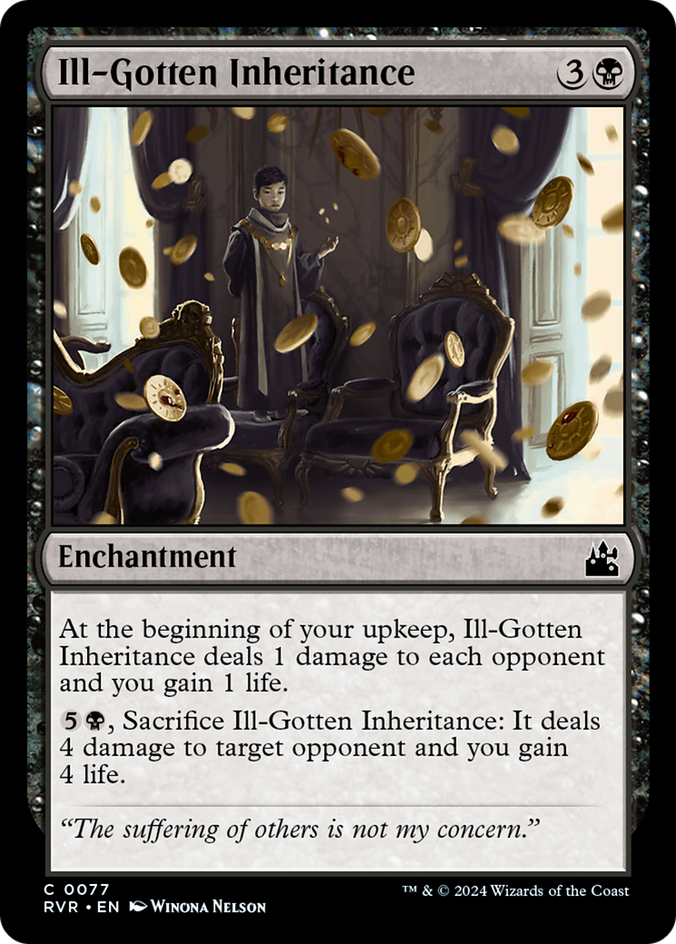 Ill-Gotten Inheritance [Ravnica Remastered] | Good Games Cannington