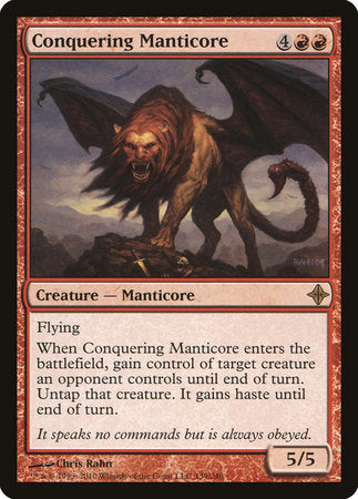 Conquering Manticore [Rise of the Eldrazi] | Good Games Cannington