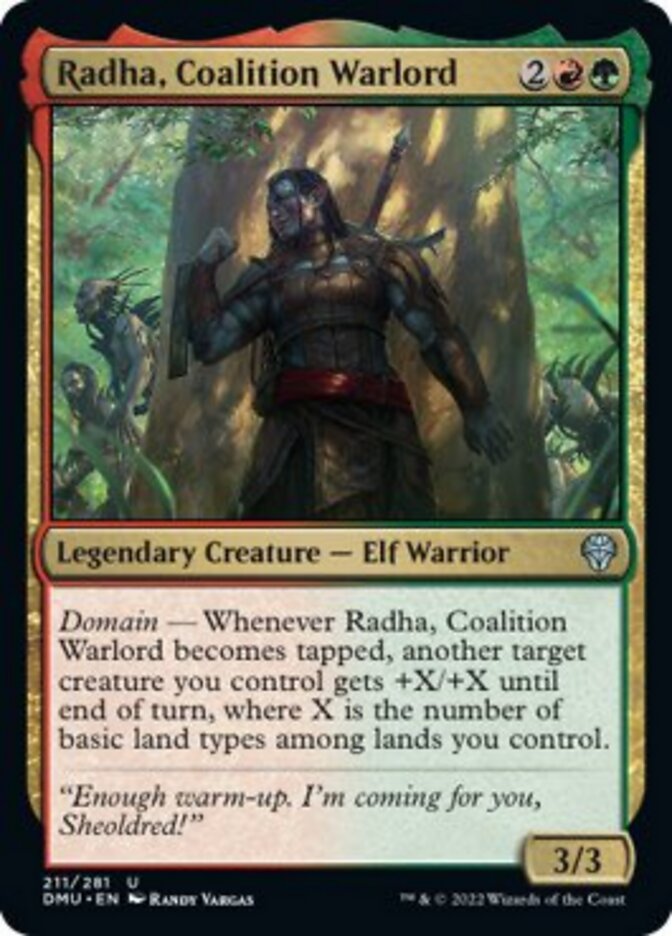 Radha, Coalition Warlord [Dominaria United] | Good Games Cannington