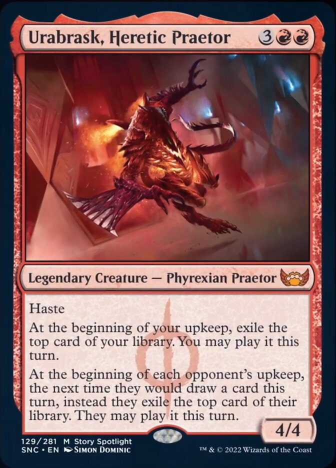 Urabrask, Heretic Praetor [Streets of New Capenna] | Good Games Cannington