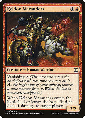 Keldon Marauders [Eternal Masters] | Good Games Cannington