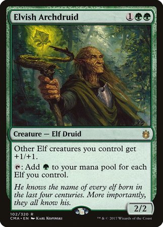Elvish Archdruid [Commander Anthology] | Good Games Cannington