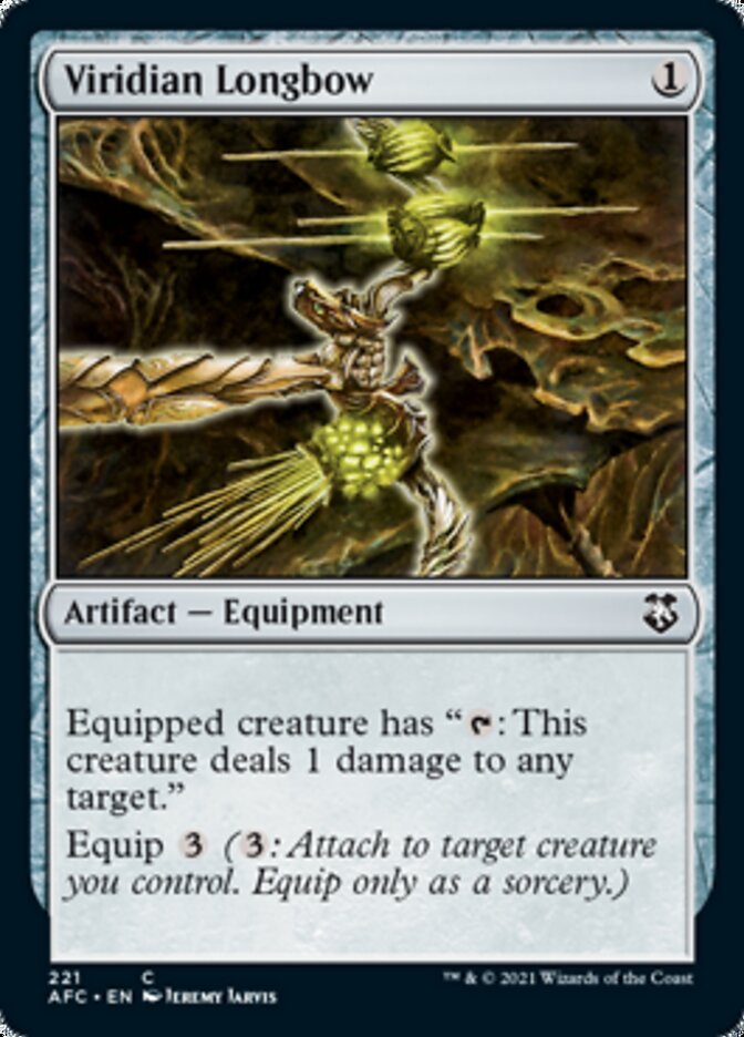 Viridian Longbow [Dungeons & Dragons: Adventures in the Forgotten Realms Commander] | Good Games Cannington