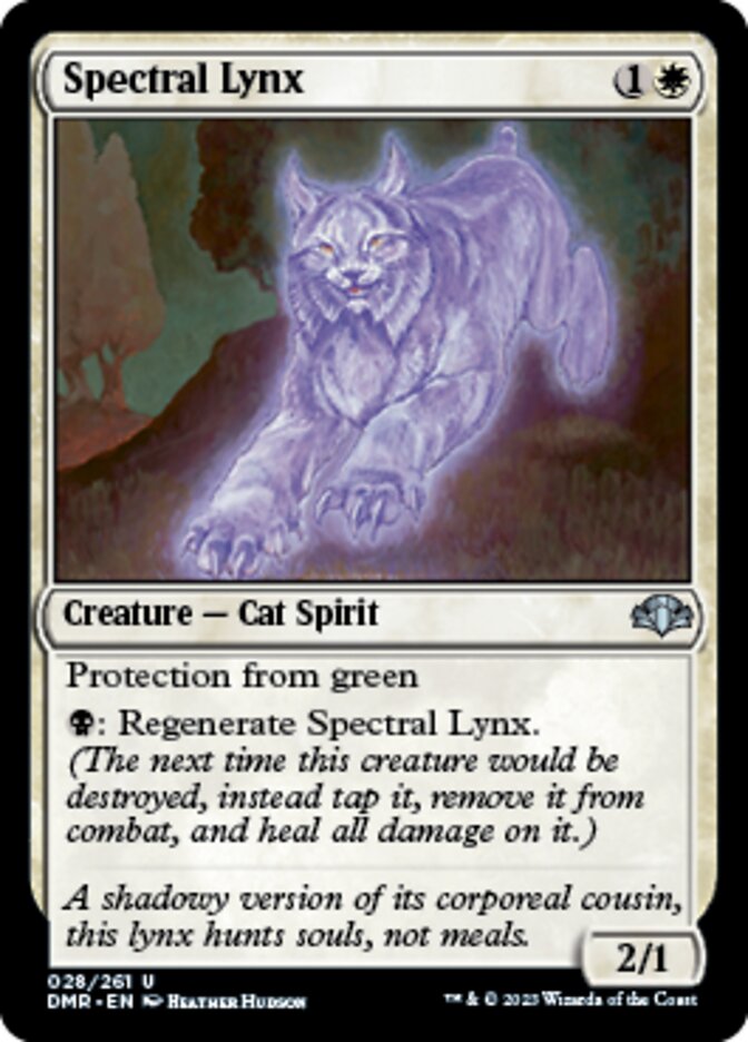 Spectral Lynx [Dominaria Remastered] | Good Games Cannington