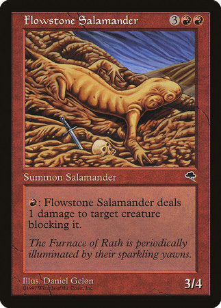 Flowstone Salamander [Tempest] | Good Games Cannington