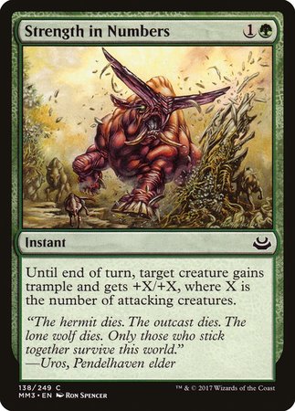 Strength in Numbers [Modern Masters 2017] | Good Games Cannington