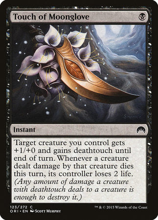 Touch of Moonglove [Magic Origins] | Good Games Cannington