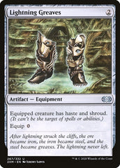 Lightning Greaves [Double Masters] | Good Games Cannington