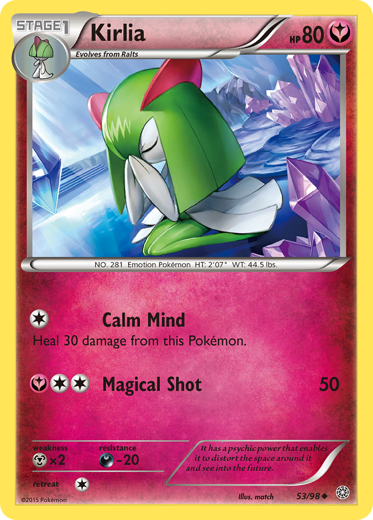 Kirlia (53/98) [XY: Ancient Origins] | Good Games Cannington