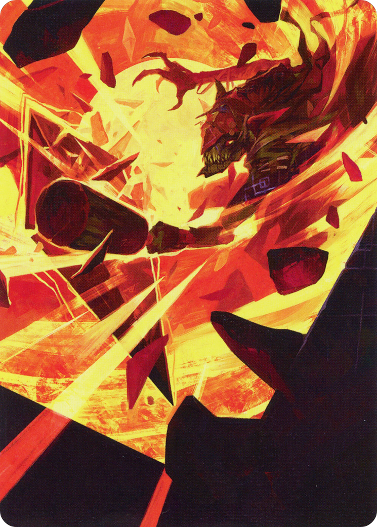 Zada, Hedron Grinder Art Card [March of the Machine Art Series] | Good Games Cannington