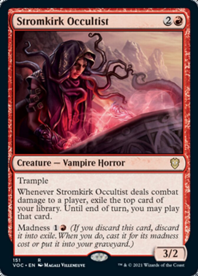 Stromkirk Occultist [Innistrad: Crimson Vow Commander] | Good Games Cannington