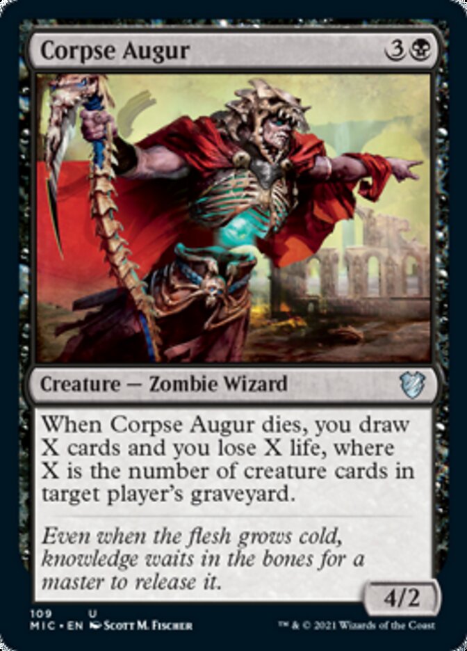 Corpse Augur [Innistrad: Midnight Hunt Commander] | Good Games Cannington