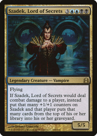 Szadek, Lord of Secrets [Commander 2011] | Good Games Cannington