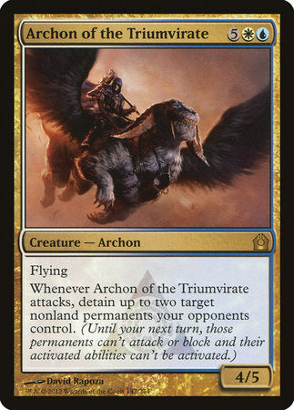 Archon of the Triumvirate [Return to Ravnica] | Good Games Cannington