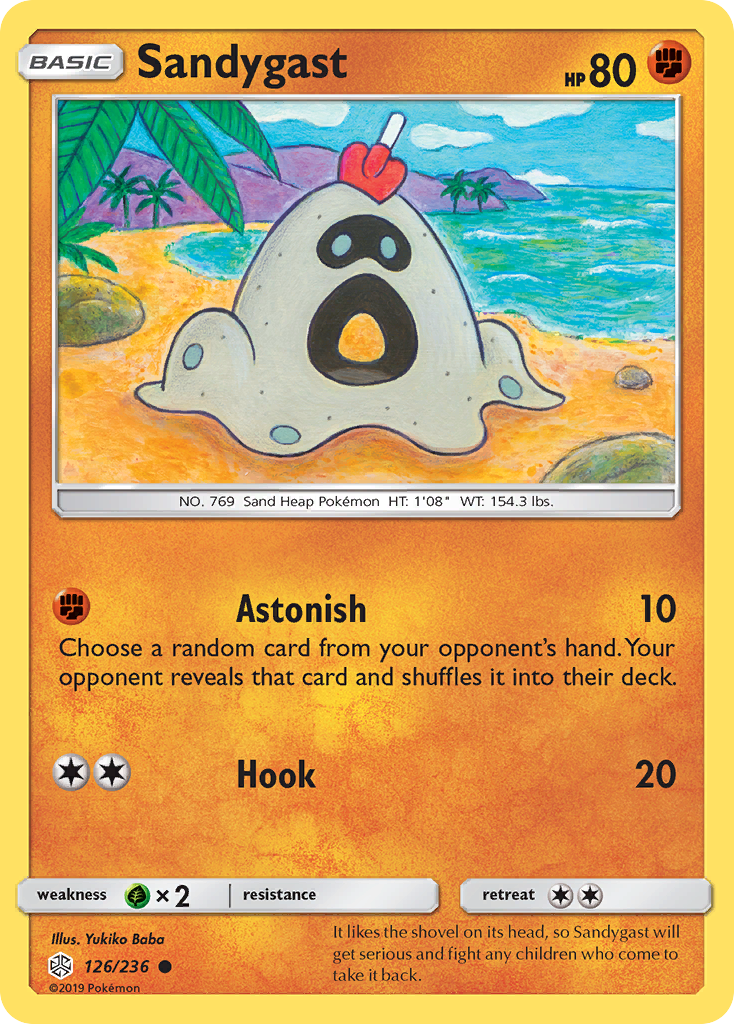 Sandygast (126/236) [Sun & Moon: Cosmic Eclipse] | Good Games Cannington