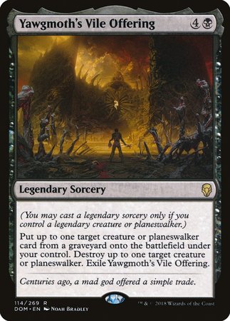 Yawgmoth's Vile Offering [Dominaria] | Good Games Cannington