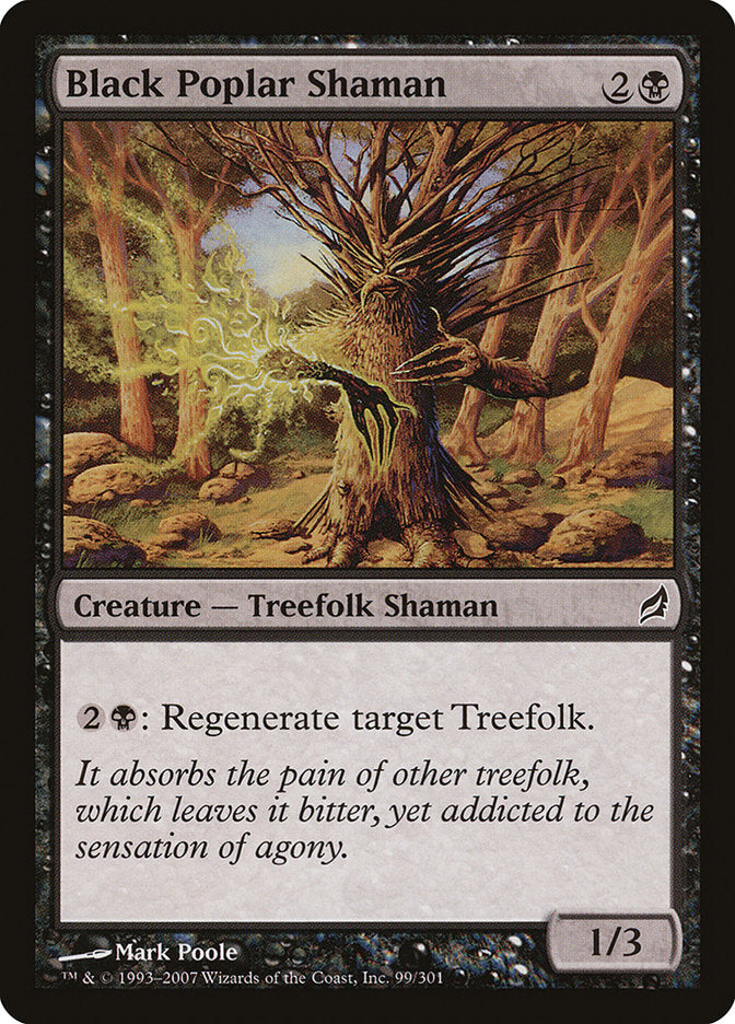 Black Poplar Shaman [Lorwyn] | Good Games Cannington