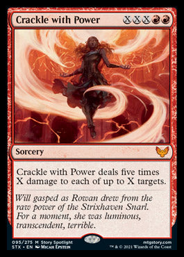 Crackle with Power [Strixhaven: School of Mages] | Good Games Cannington