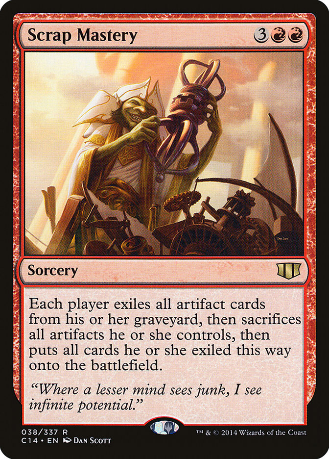 Scrap Mastery [Commander 2014] | Good Games Cannington