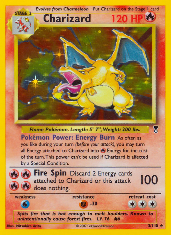 Charizard (3/110) [Legendary Collection] | Good Games Cannington