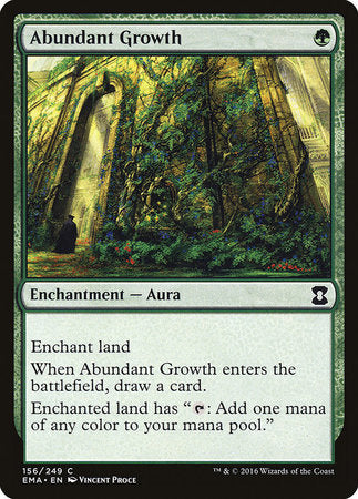 Abundant Growth [Eternal Masters] | Good Games Cannington