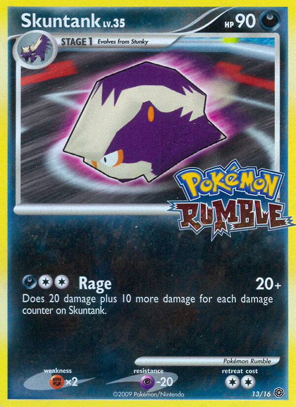 Skuntank (13/16) [Pokémon Rumble] | Good Games Cannington